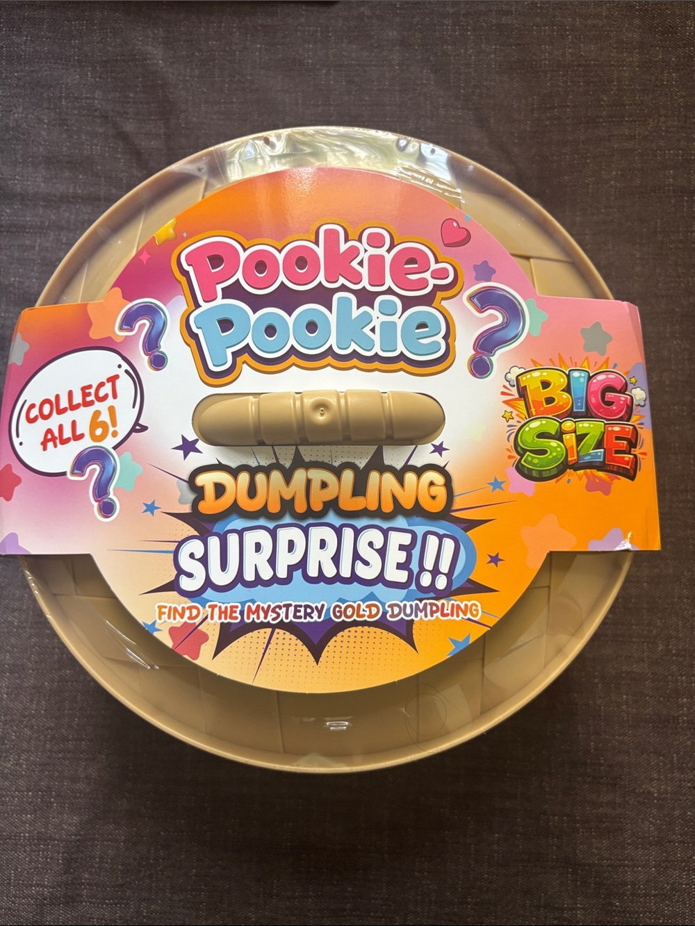NWT Pookie-Pookie Big Size Dumpling Surprise -
